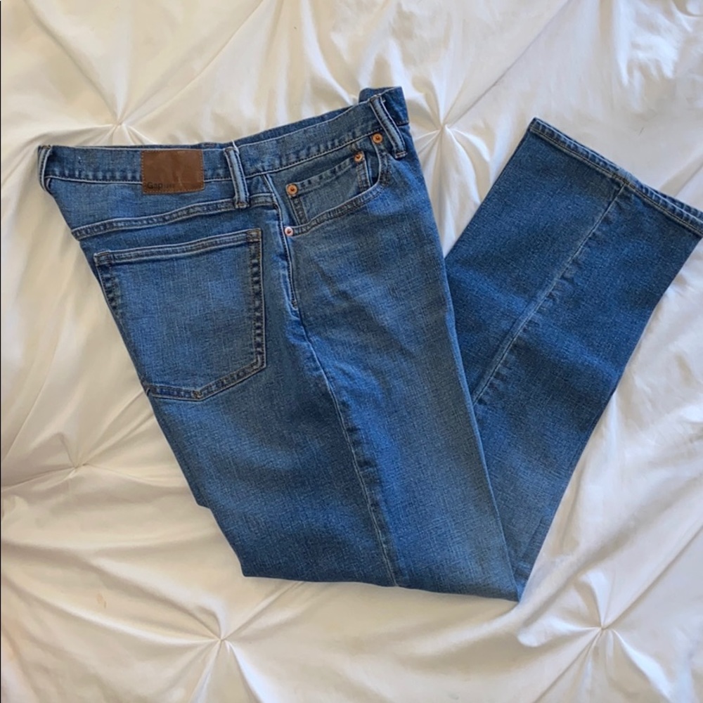 Men’s Gap Straight Fit Stretch Jeans